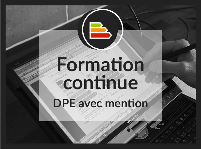 Energie avec mention (DPE) - Formation continue