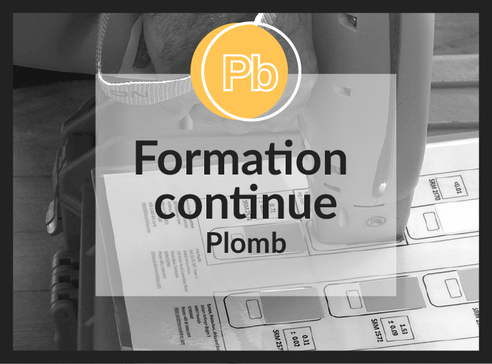 Plomb sans mention - Formation continue