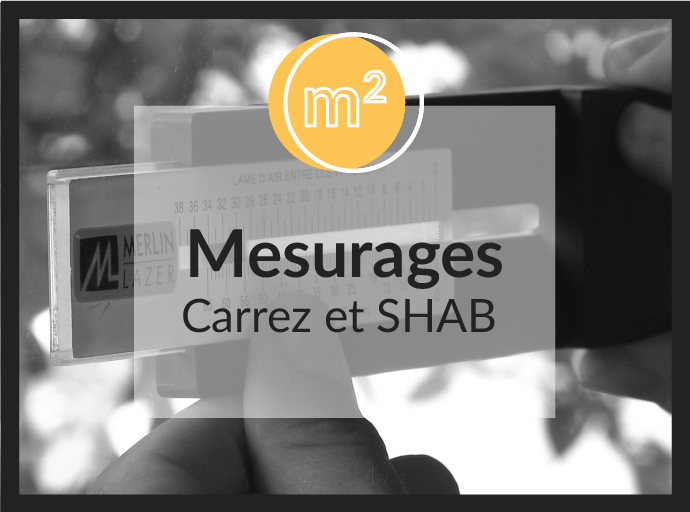 Mesurages Carrez et surface habitable