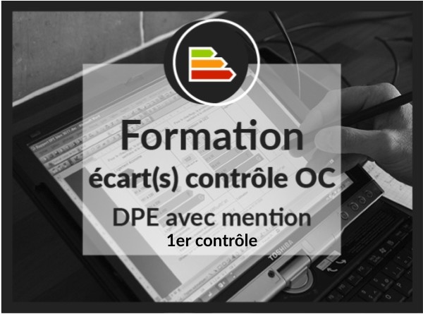 Energie avec mention (DPE) - Ecart(s) OC - C1