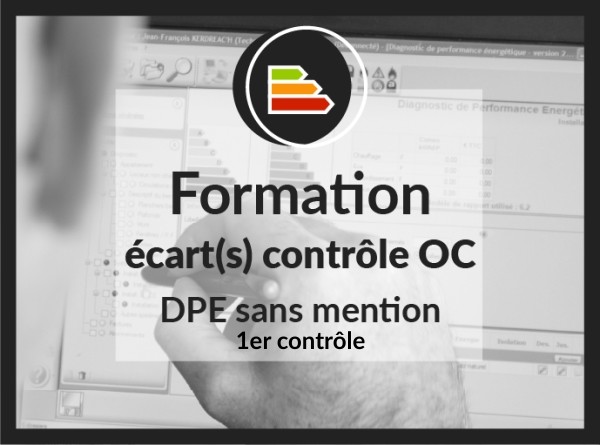Energie sans mention (DPE) - Ecart(s) OC - C1