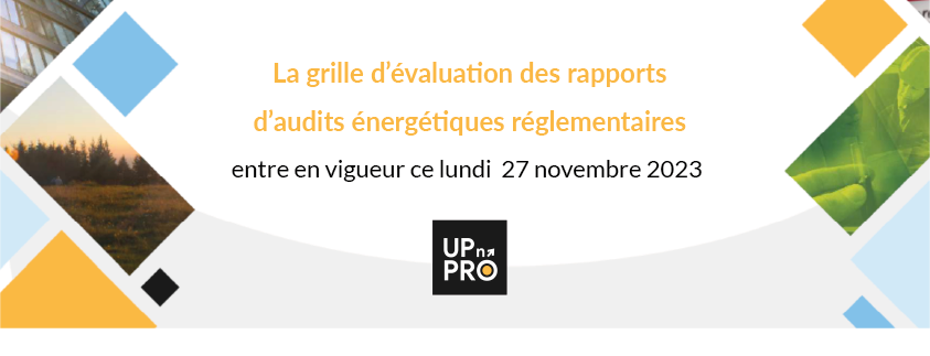 Les évolutions de la grille d’évaluation des rapports d'audits énergétiques réglementaires