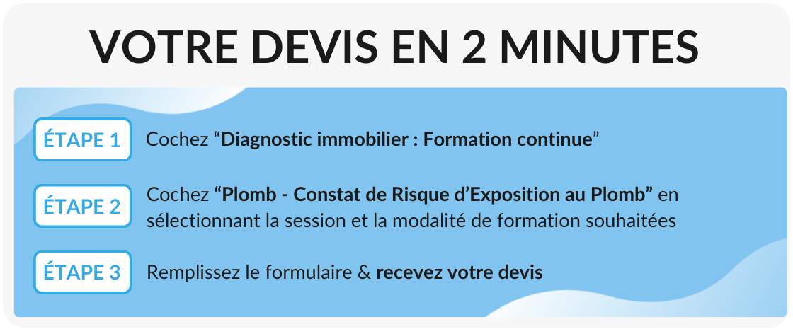 Demander devis formation continue plomb