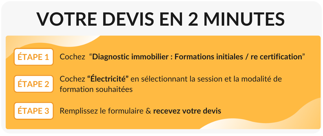 Devis formation initiale électricité