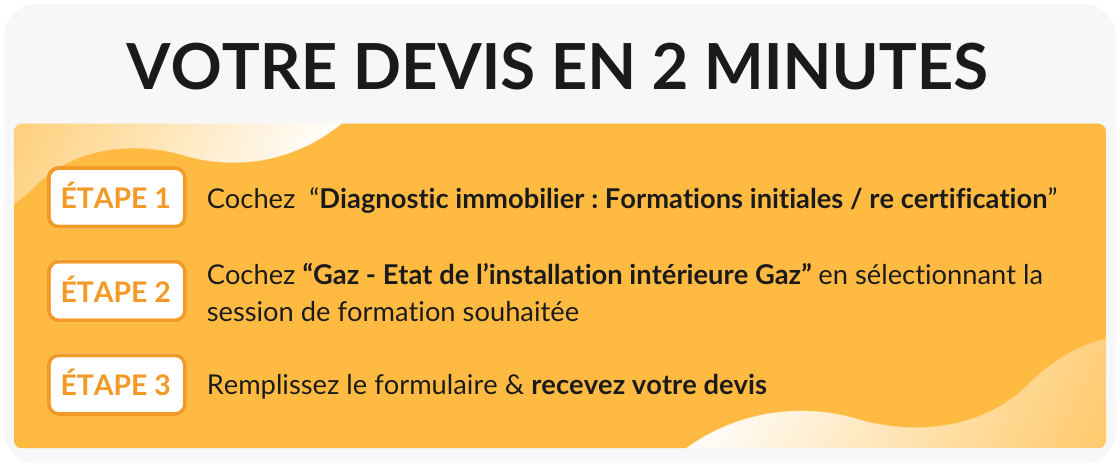 Devis formation initiale gaz