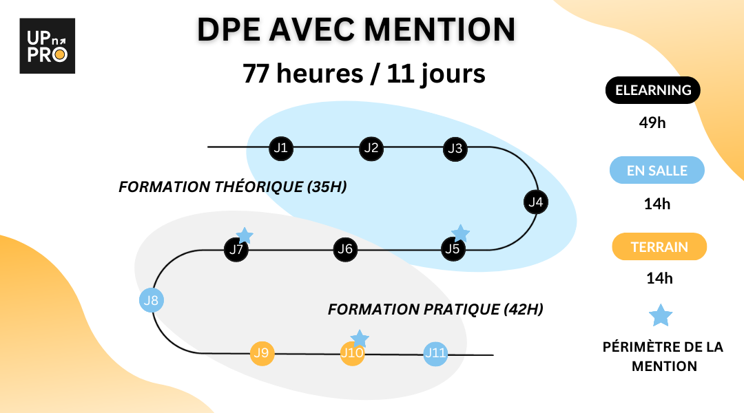 Modalités de formation initiale Up n'PRO : DPE avec mention