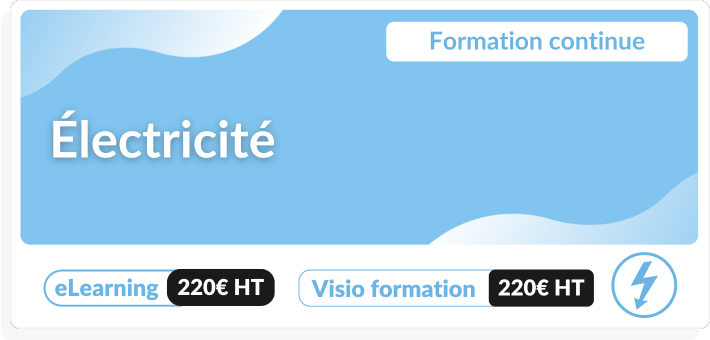 Formation continue électricité 