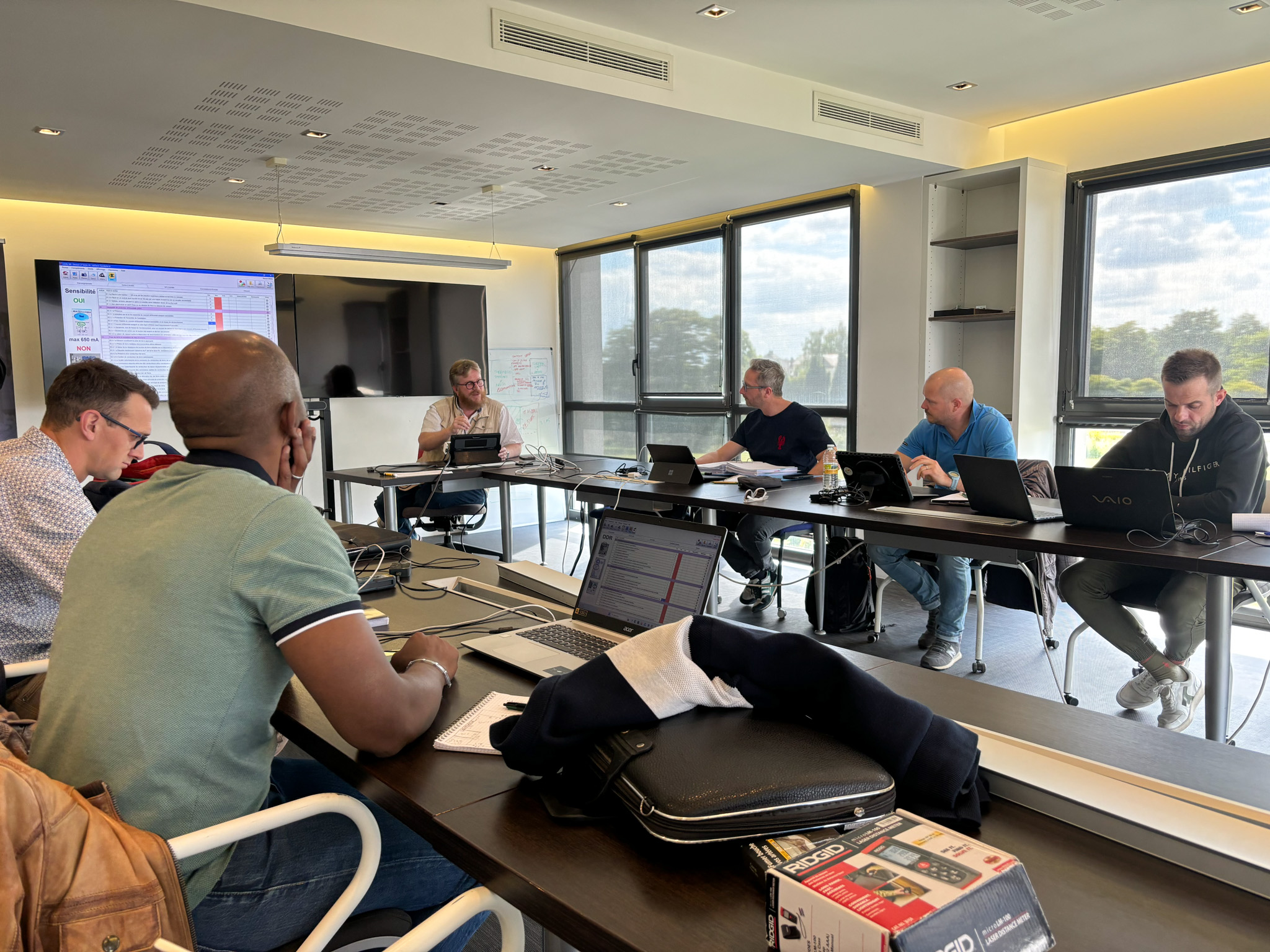 Formation en présentiel - salle de formation
