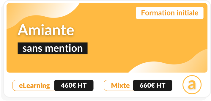 Formation initiale amiante sans mention 