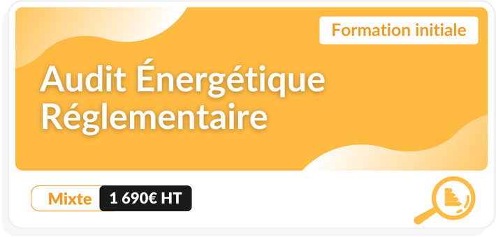 Formation initiale Audi énergétique Réglementaire 