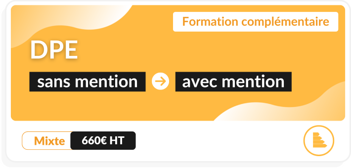 Etiquette formation complémentaire du sans mention vers le avec mention